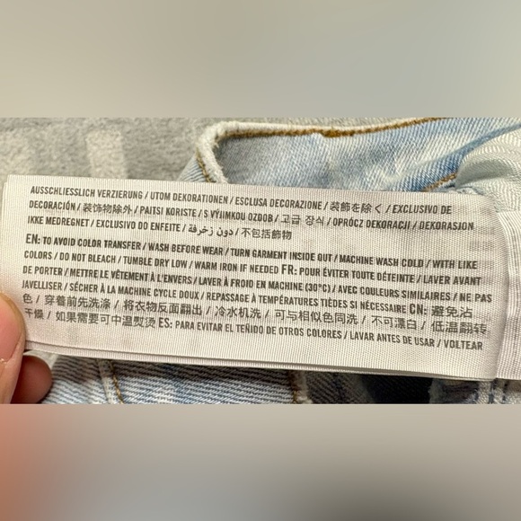 Abercrombie & Fitch The Skinny High-Rise Jeans | Size 29 / 8 | Light Wash - Picture 7 of 9